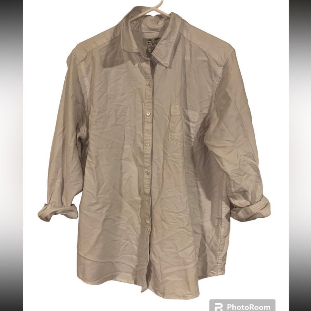 Cabin Creek 12T White Button‎ Down Shirt
